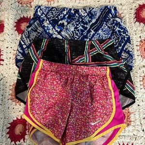 Women’s athletic shorts, size small bundle